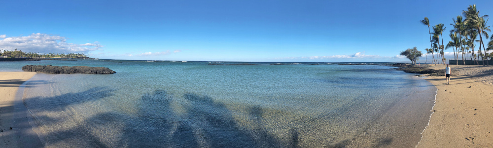 White sandy beaches, just minutes away from Mauna Lani Palm Villas